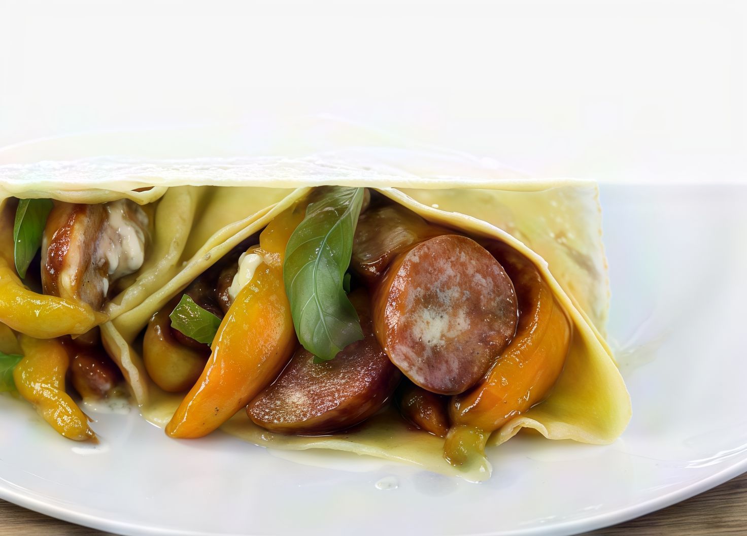 Sausage Crepe