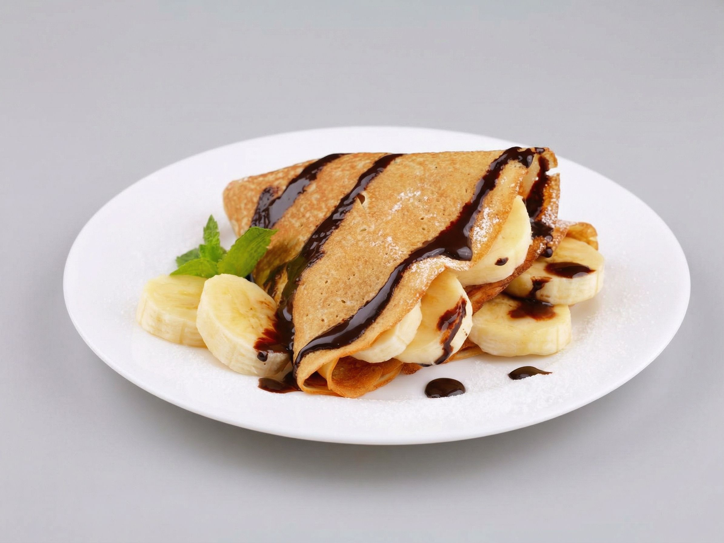 Nutella Banana Crepe