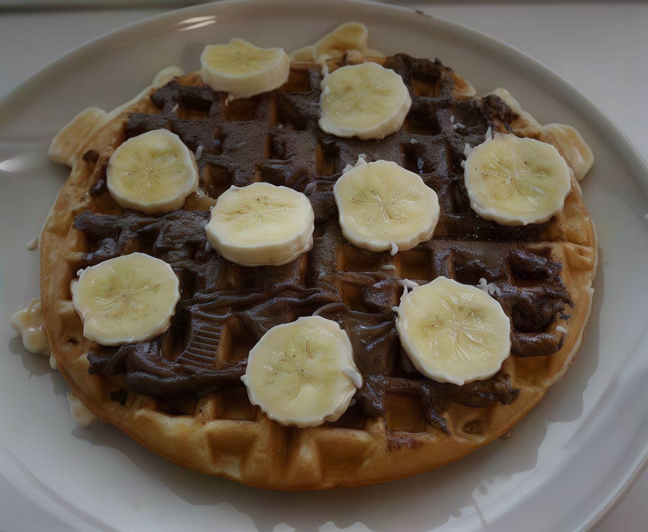 Nutella Banana Waffle