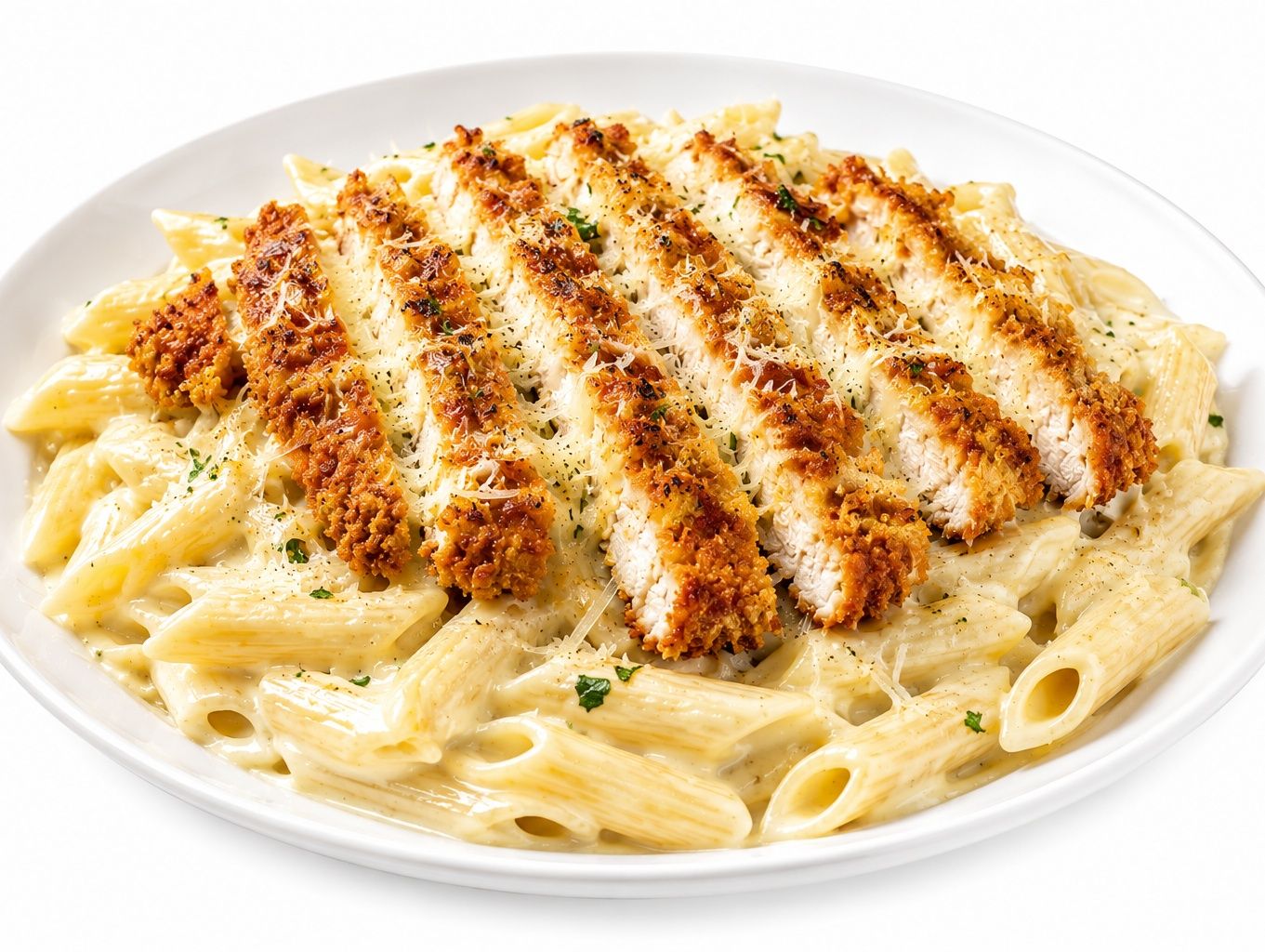 Crispy Chicken Pasta