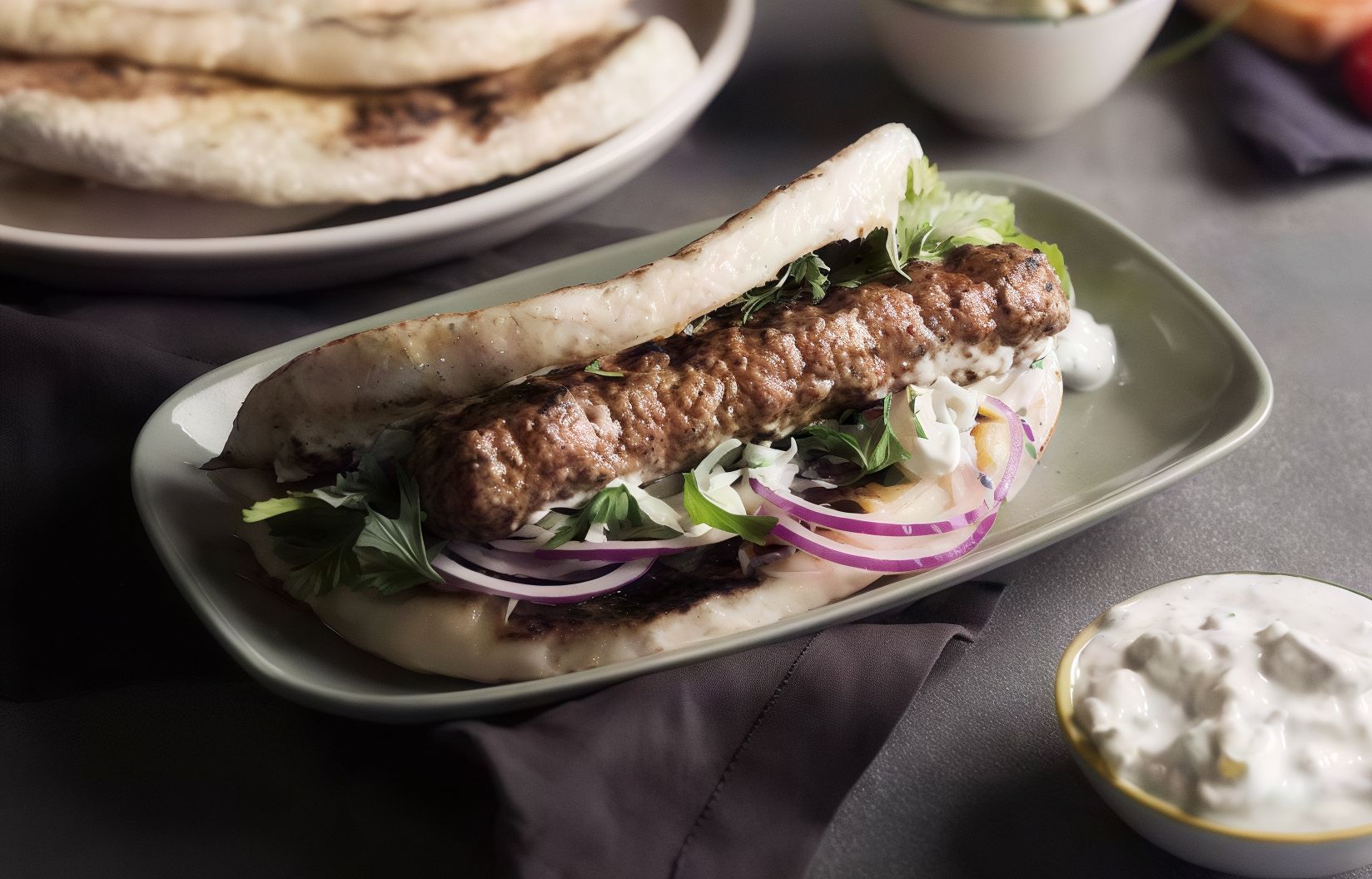 Grilled Kofta Loaf