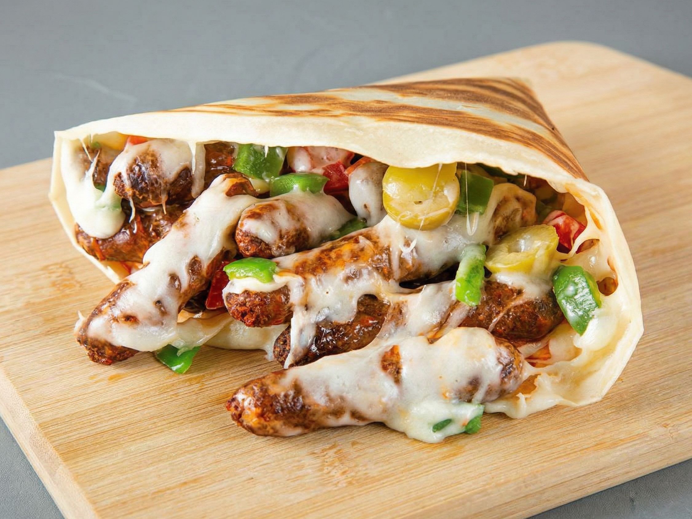 Alexandrian Sausage Crepe