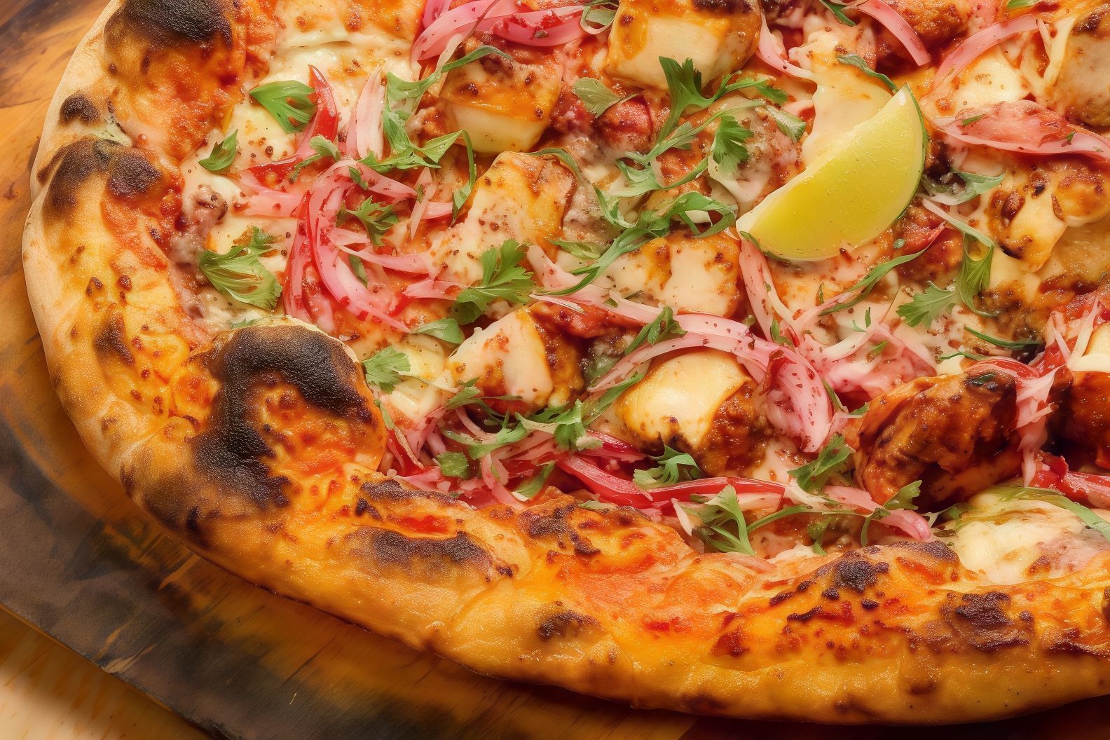 Shish Tawook Pizza