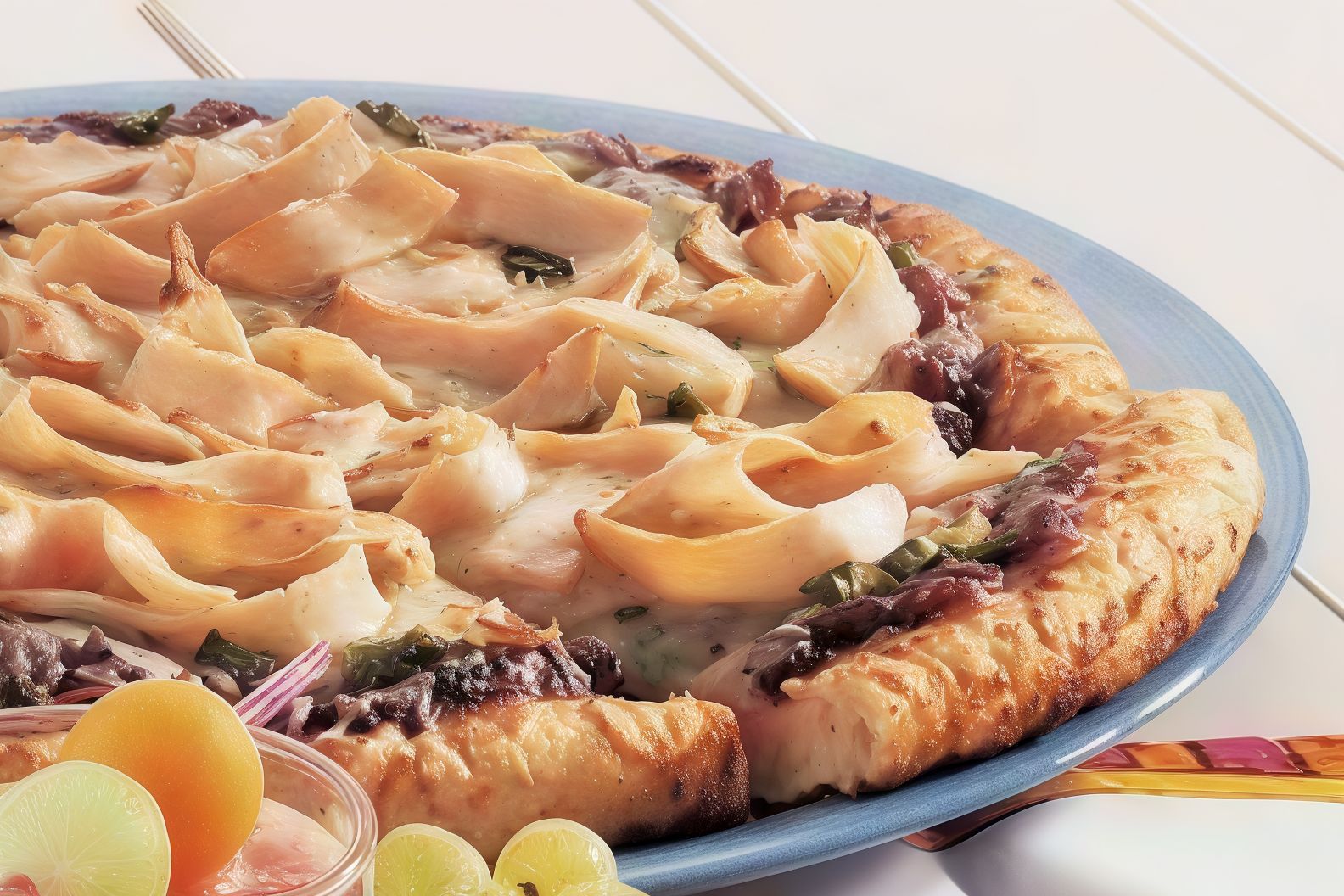 Smoked Turkey Pizza
