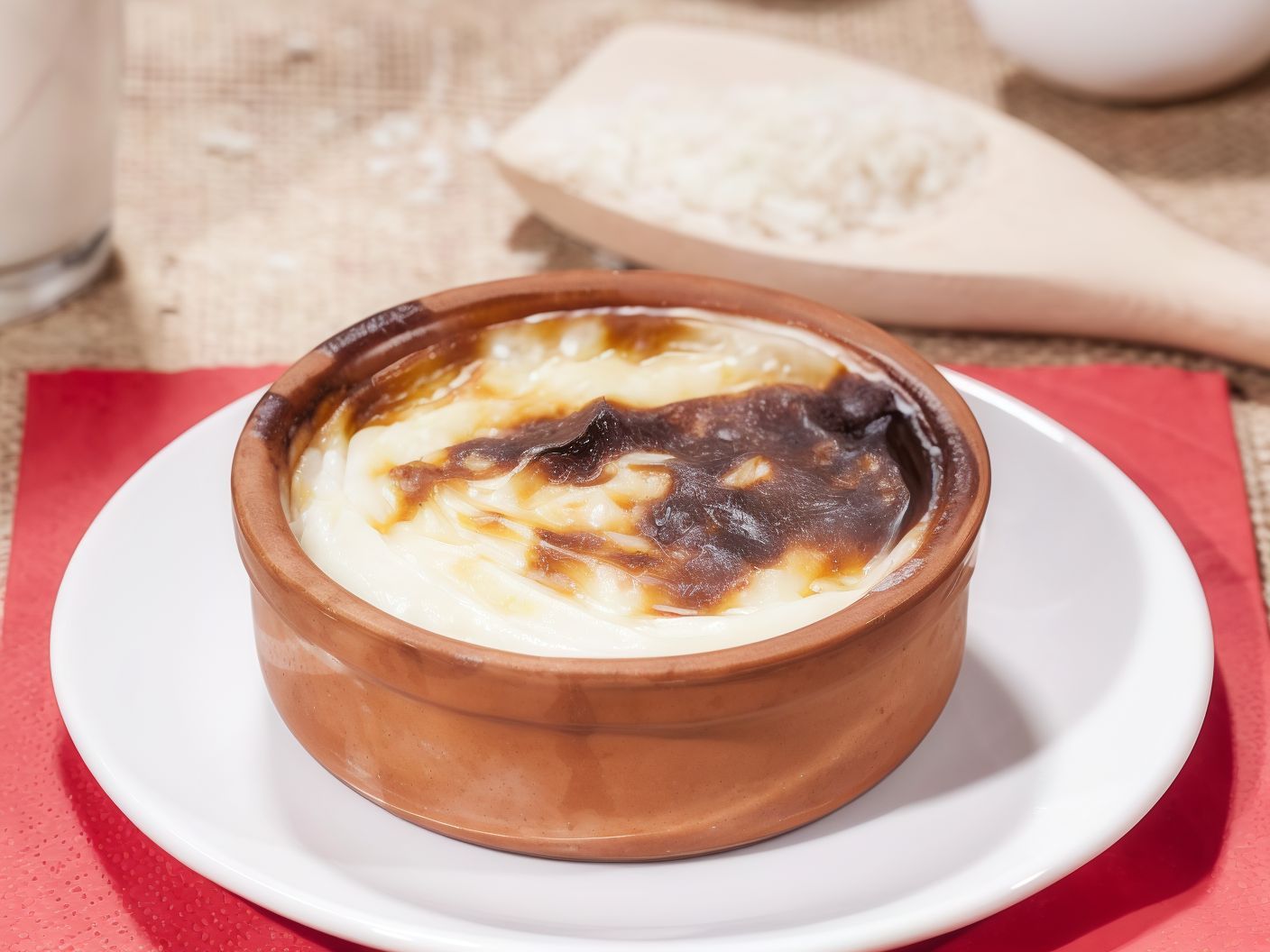 Oven Baked Rice Pudding