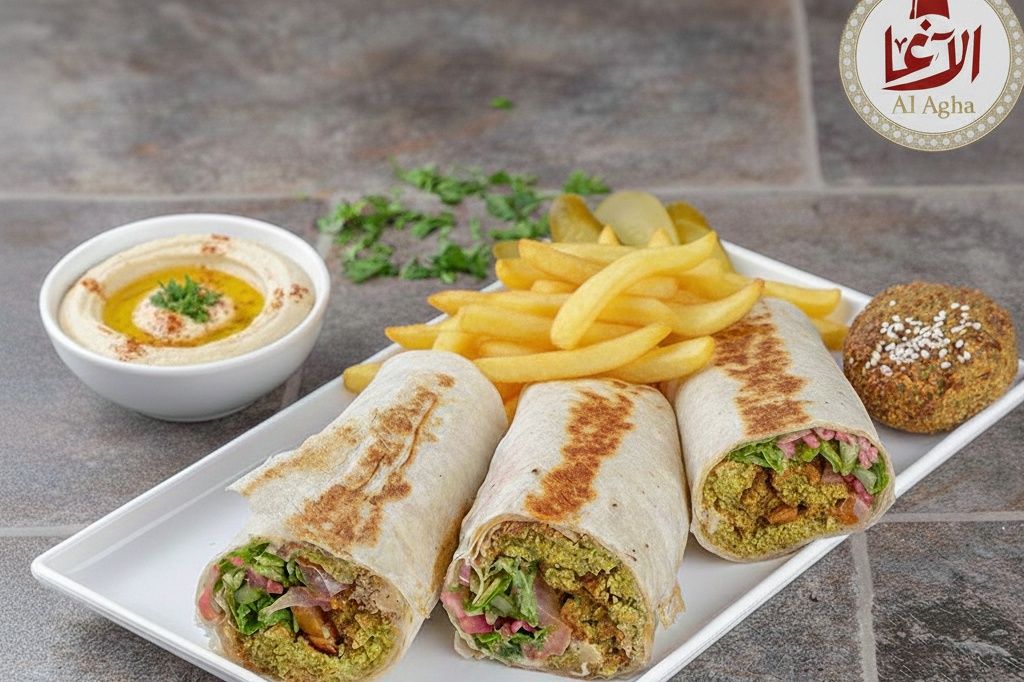 Arabic Falafel Meal
