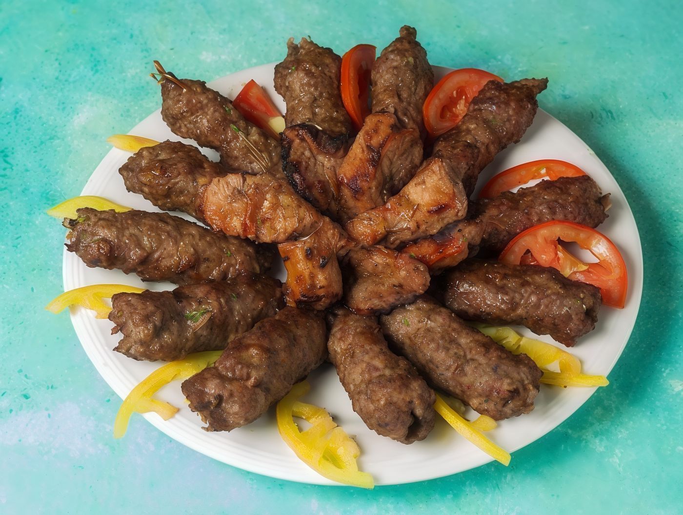 Mix Veal Kebab and Kofta