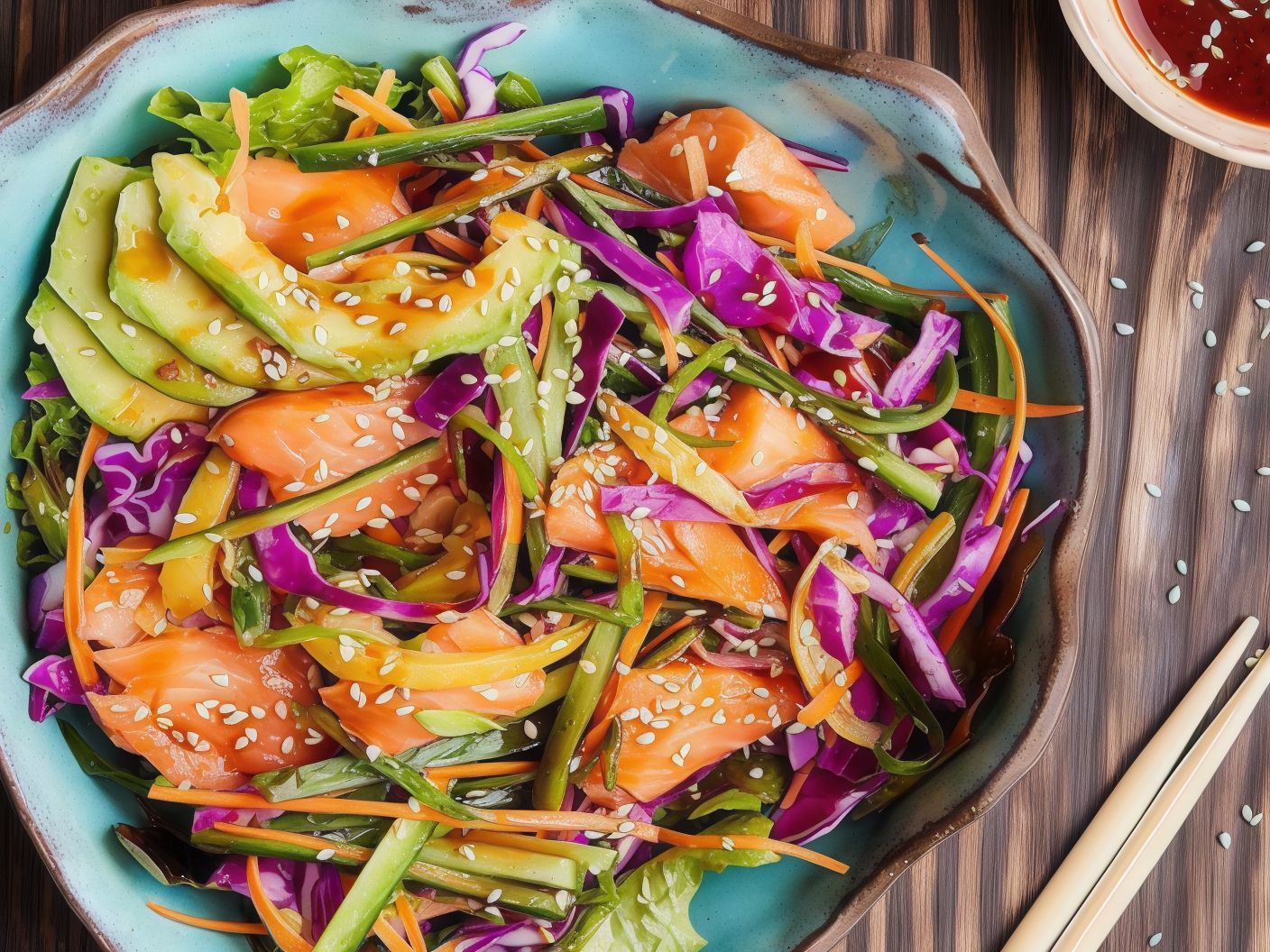 Saki Salad