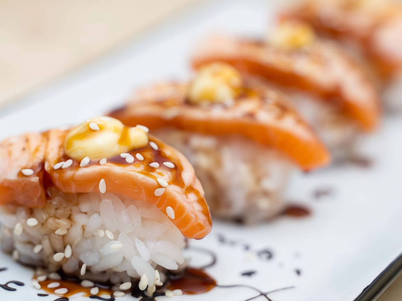 Salmon Sesame
