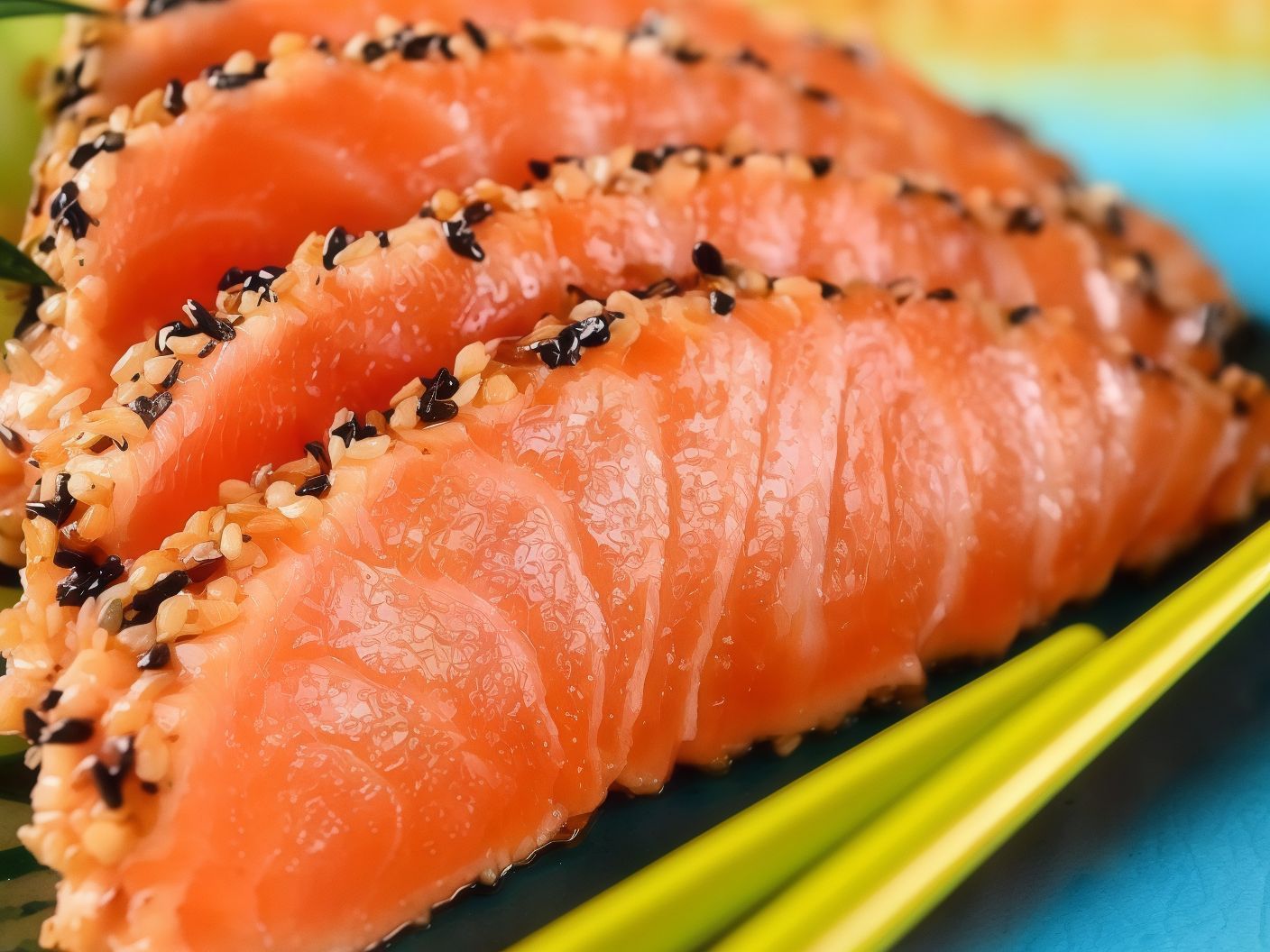 Seared Salmon Sashimi