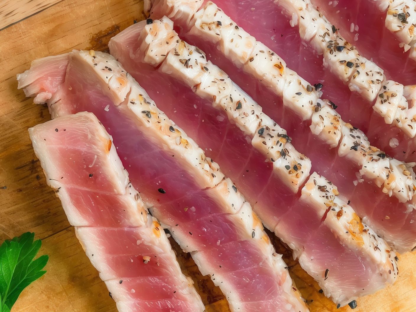 Seared Tuna Sashimi