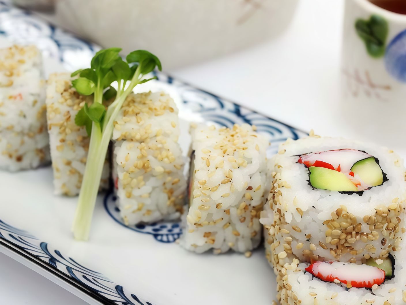 Sesame California Roll