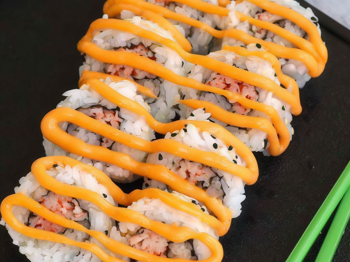 Spicy Crunchy Crab Roll
