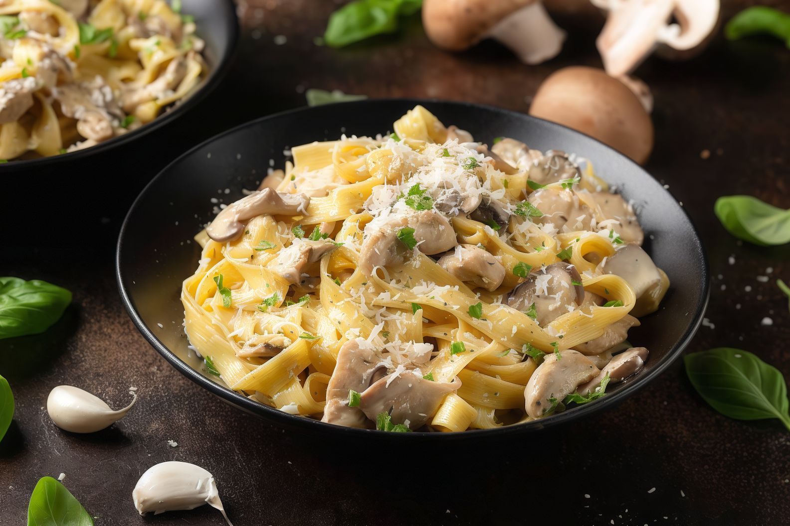 Chicken Mushroom Pasta