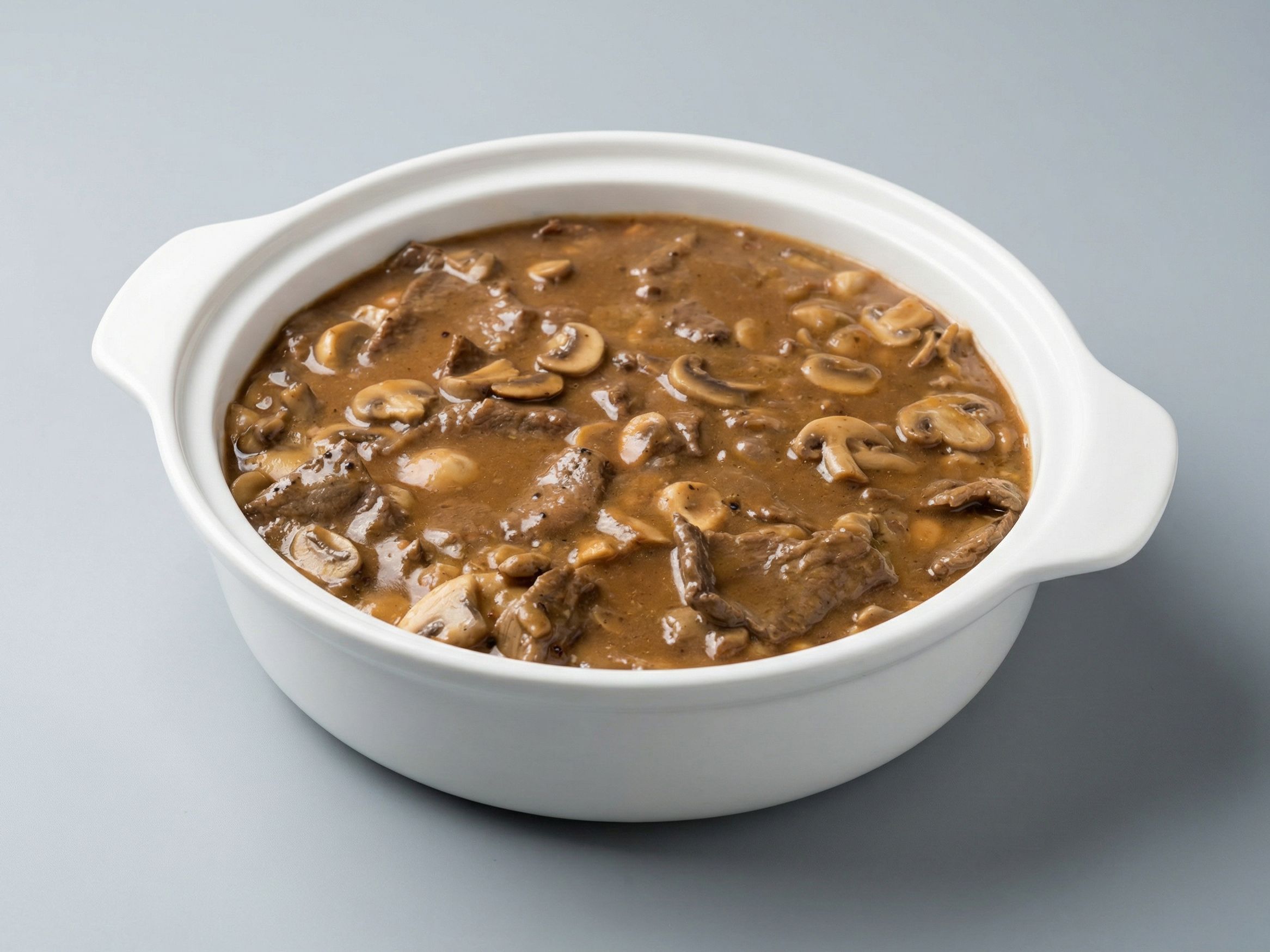 Grilled Piccata Pepper Mushroom Sauce