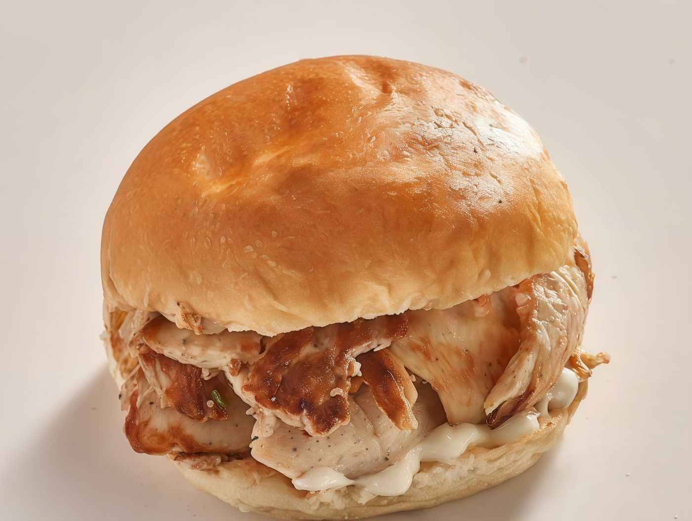 Bun Chicken Shawerma Sandwich