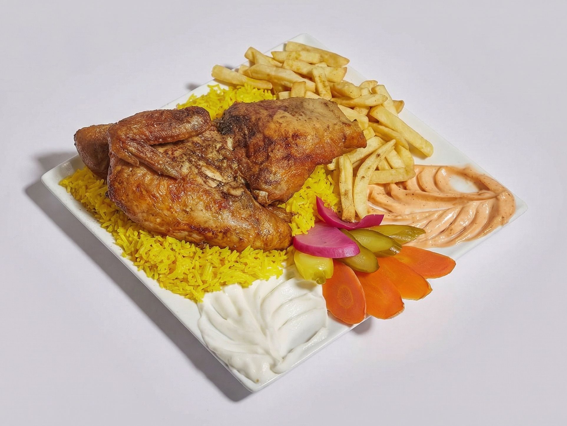 Half Chicken Shawaya