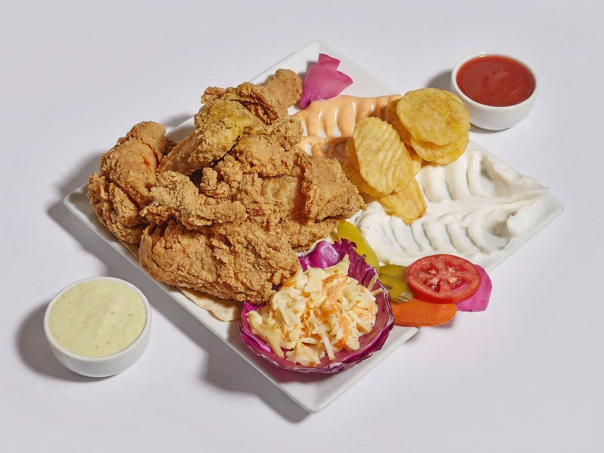 4 pieces Fried chicken