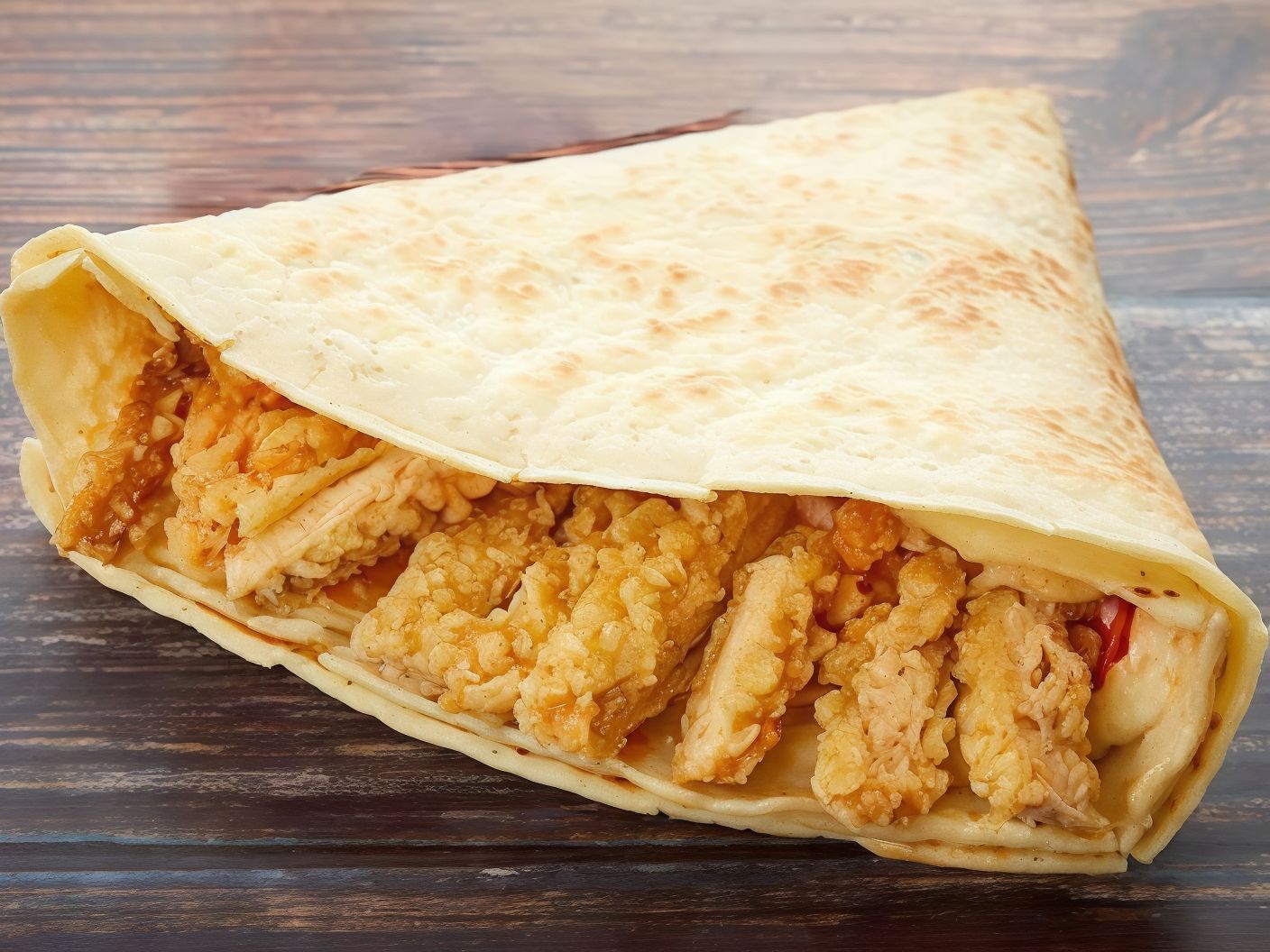 Chicken Strips Crepe