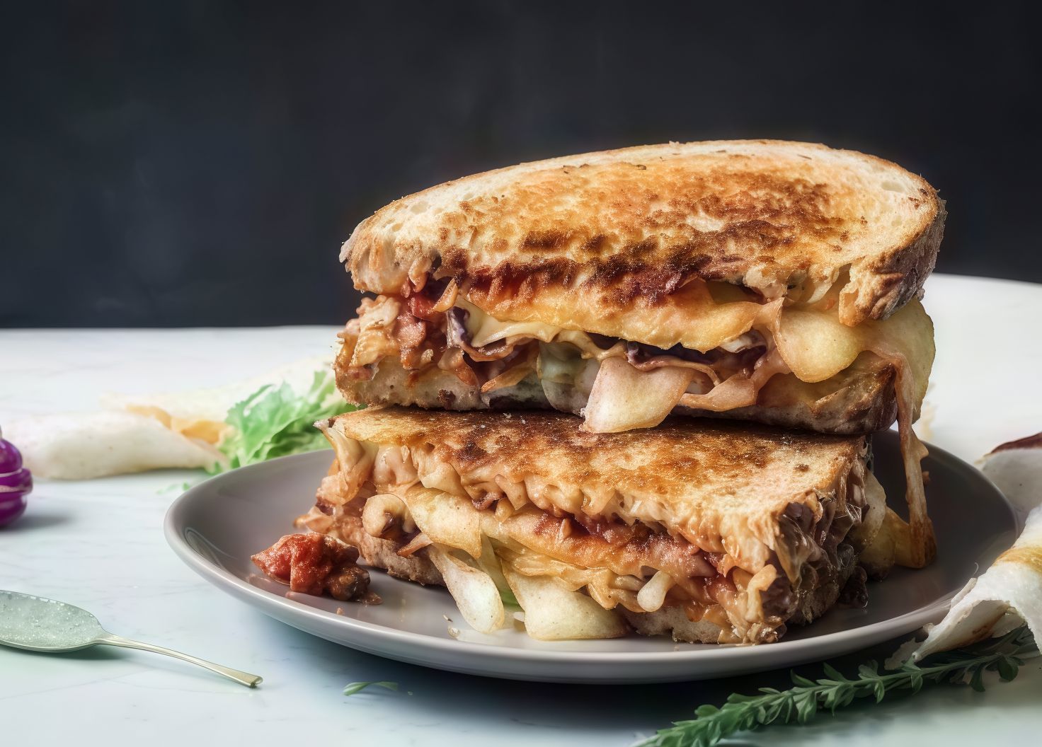 Chipsy Baba Ghanoush Sandwich