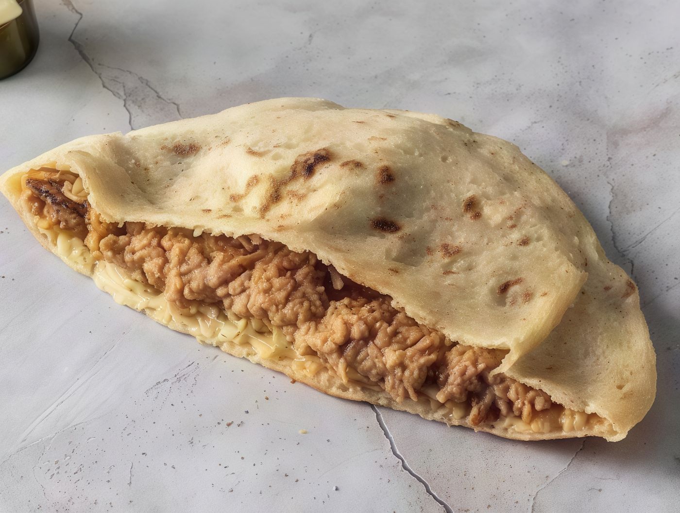 Foul With Baladi Ghee Sandwich
