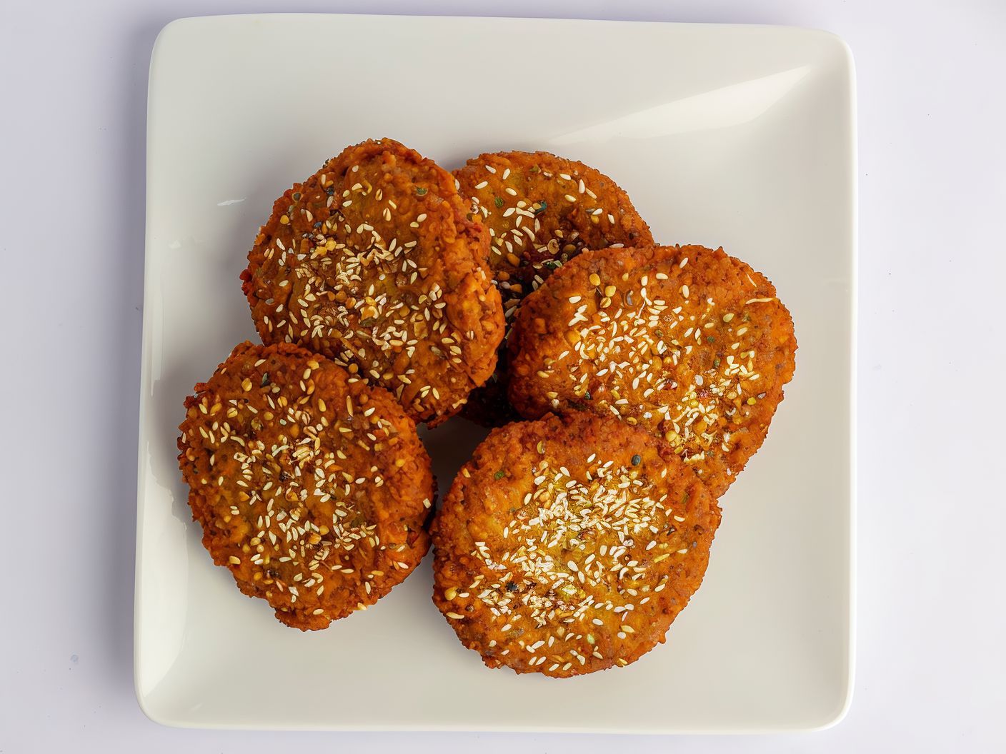 Falafel With Pastrami Patty