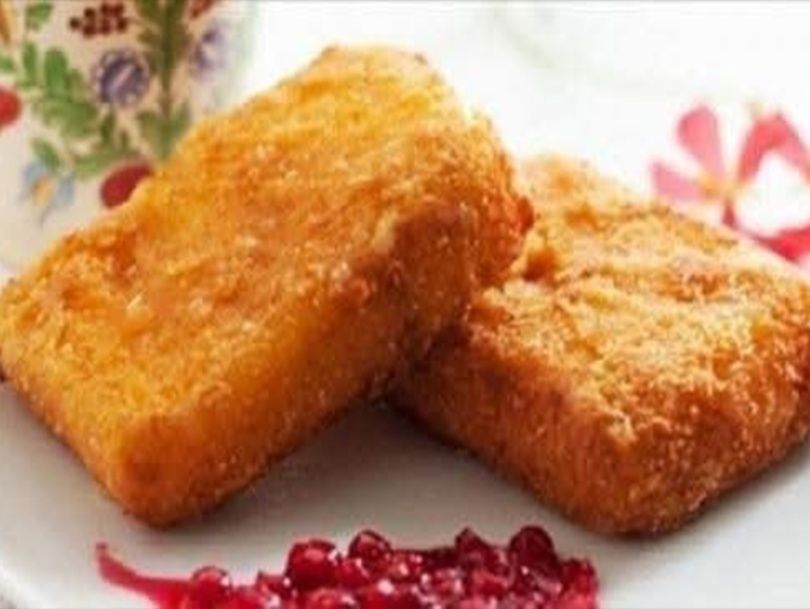 Plain Fried Cheese Sandwich
