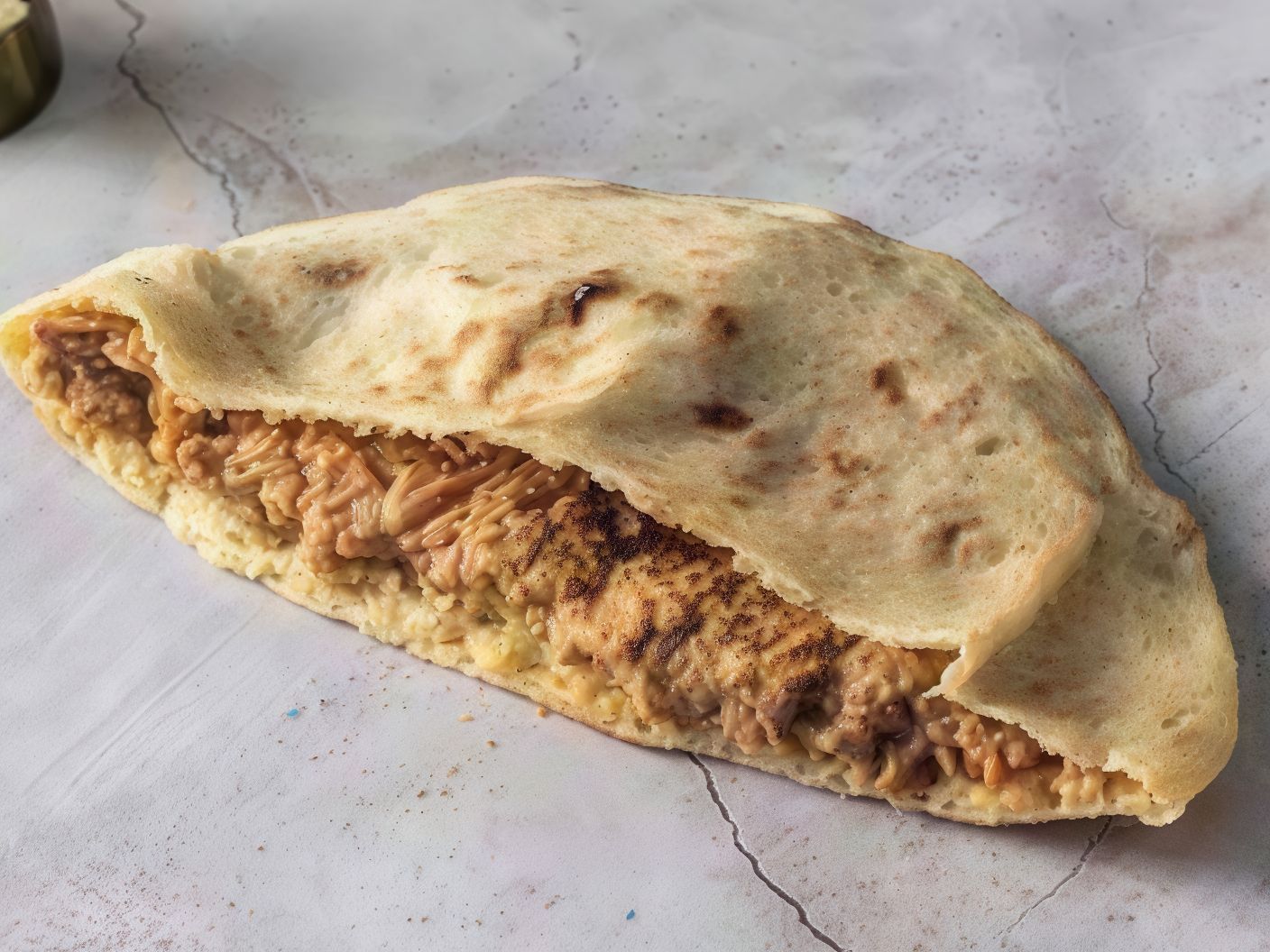 Foul Sandwich with Baladi Butter