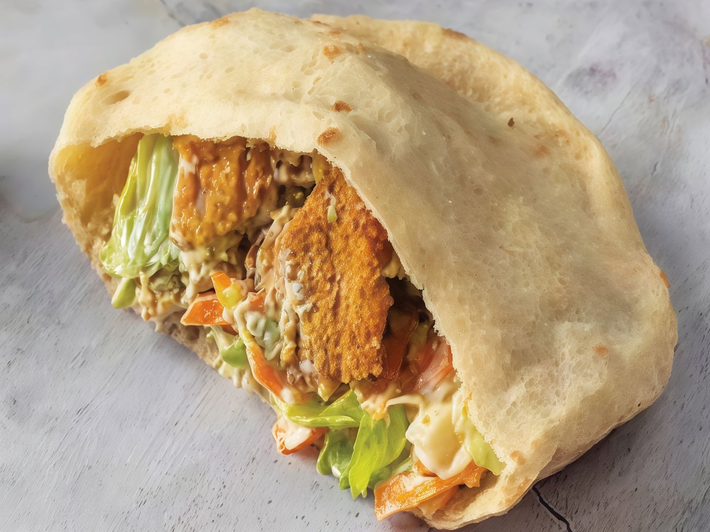 Alexandrian Ta'ameya Sandwich