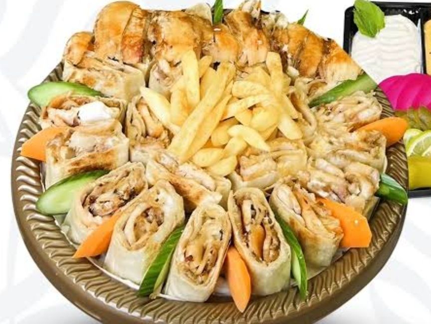 Chicken Shawarma Torte