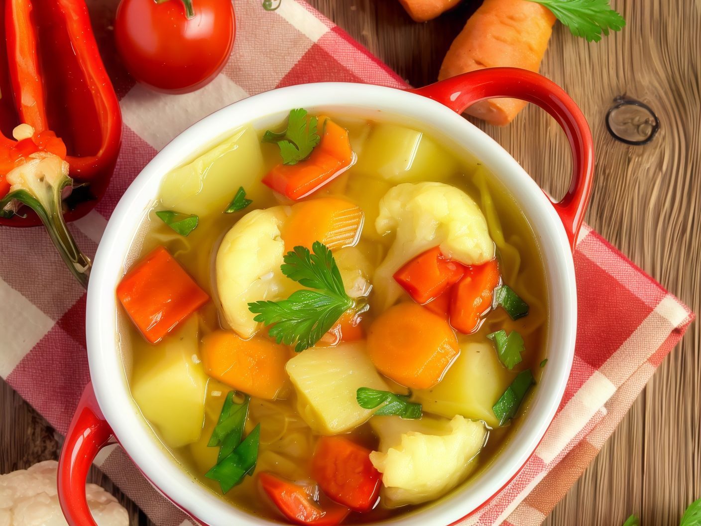 Sautéed Vegetable Soup