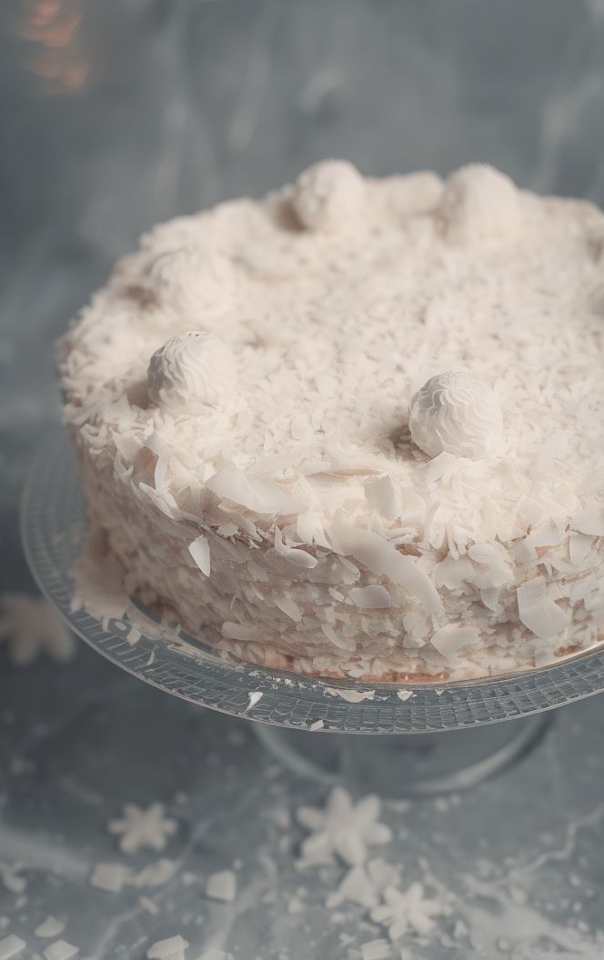 Coconut honey cake