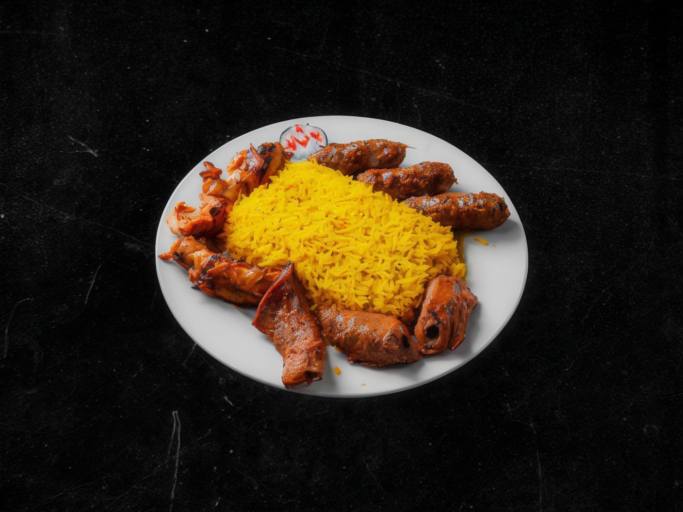Abu khaled mix grill dish
