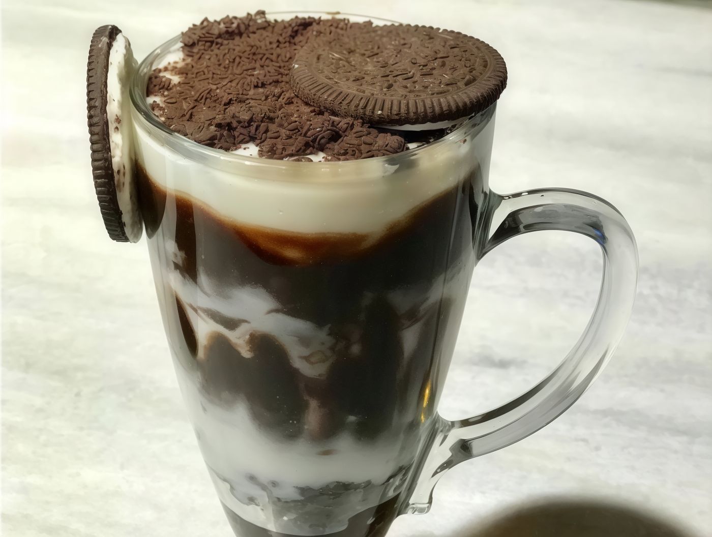 Sahlab With Oreo