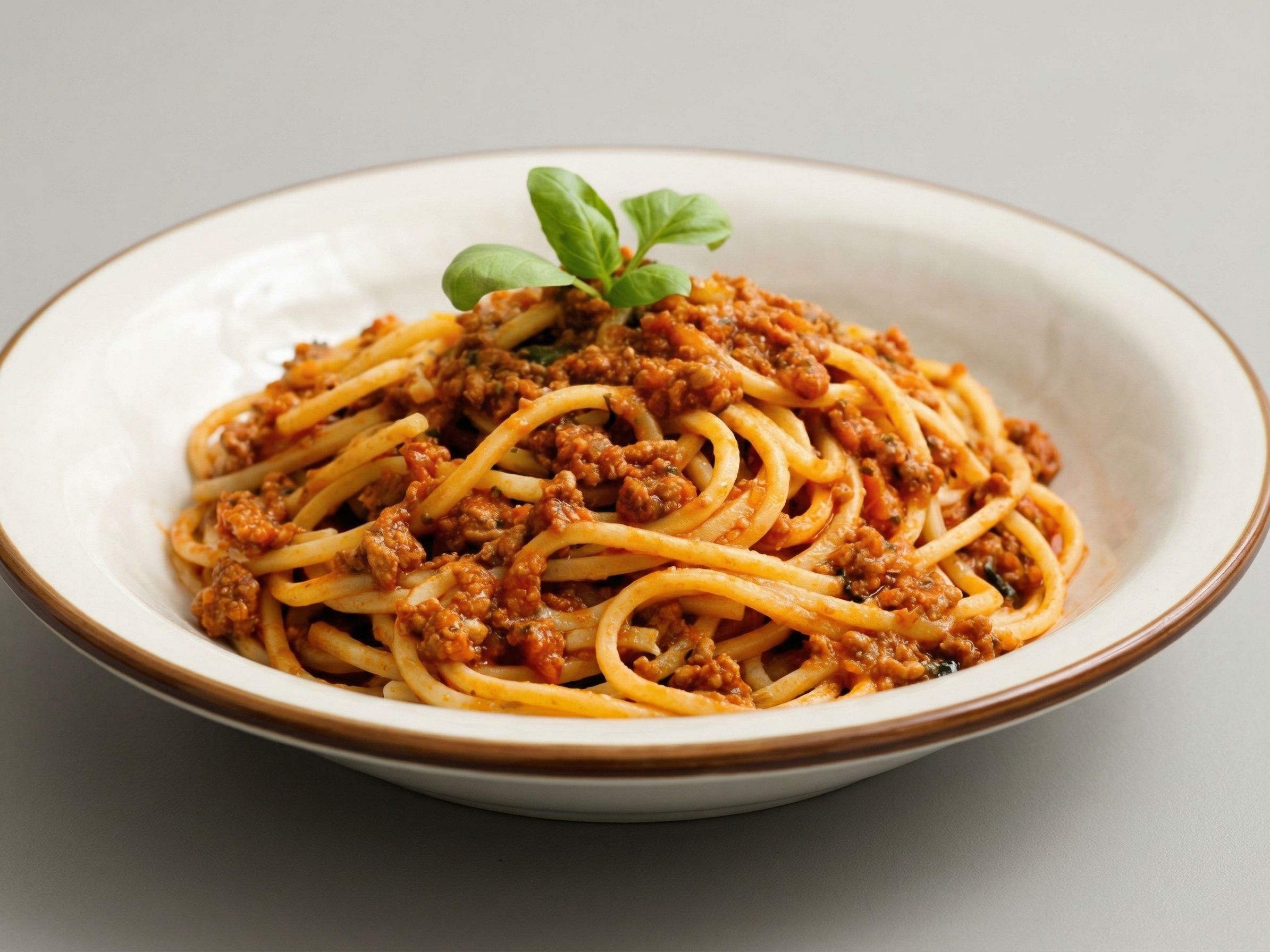 Pasta With Minced Meat Platter