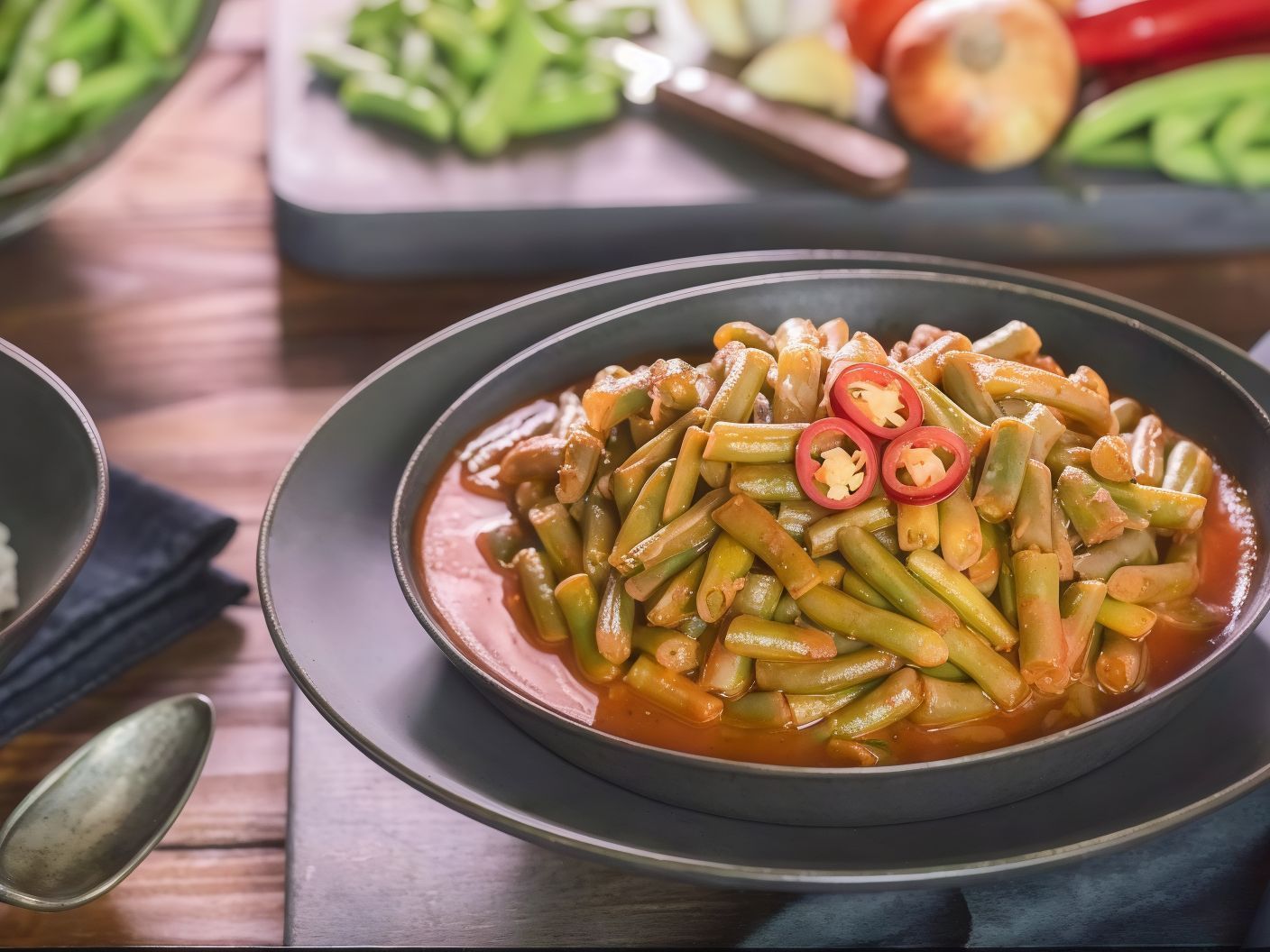 Box Of Green Beans
