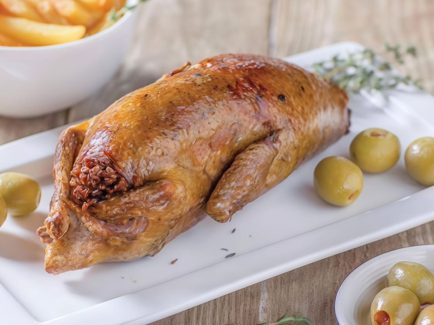 Stuffed Pigeon With Rice