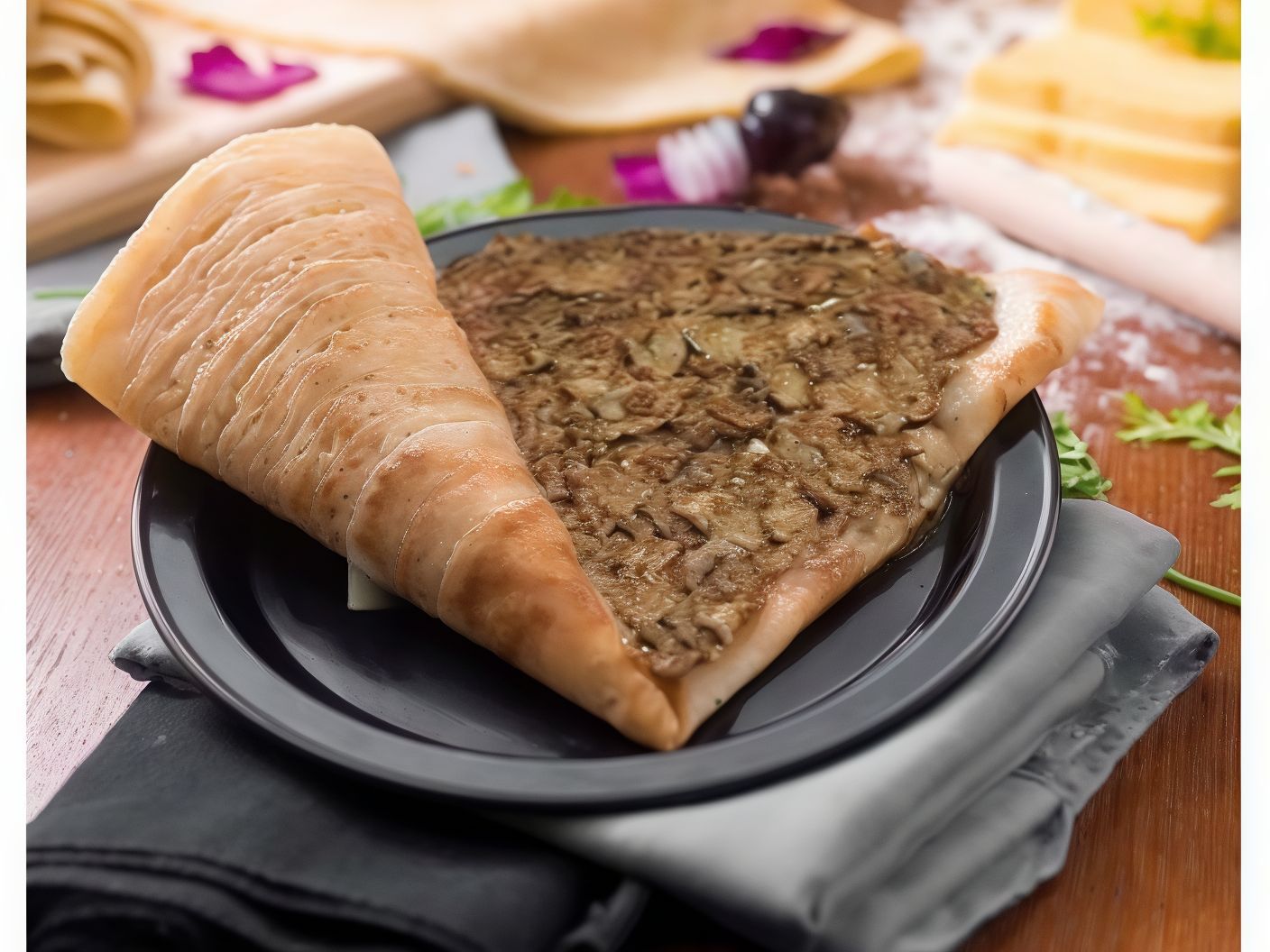 Meat Crepe
