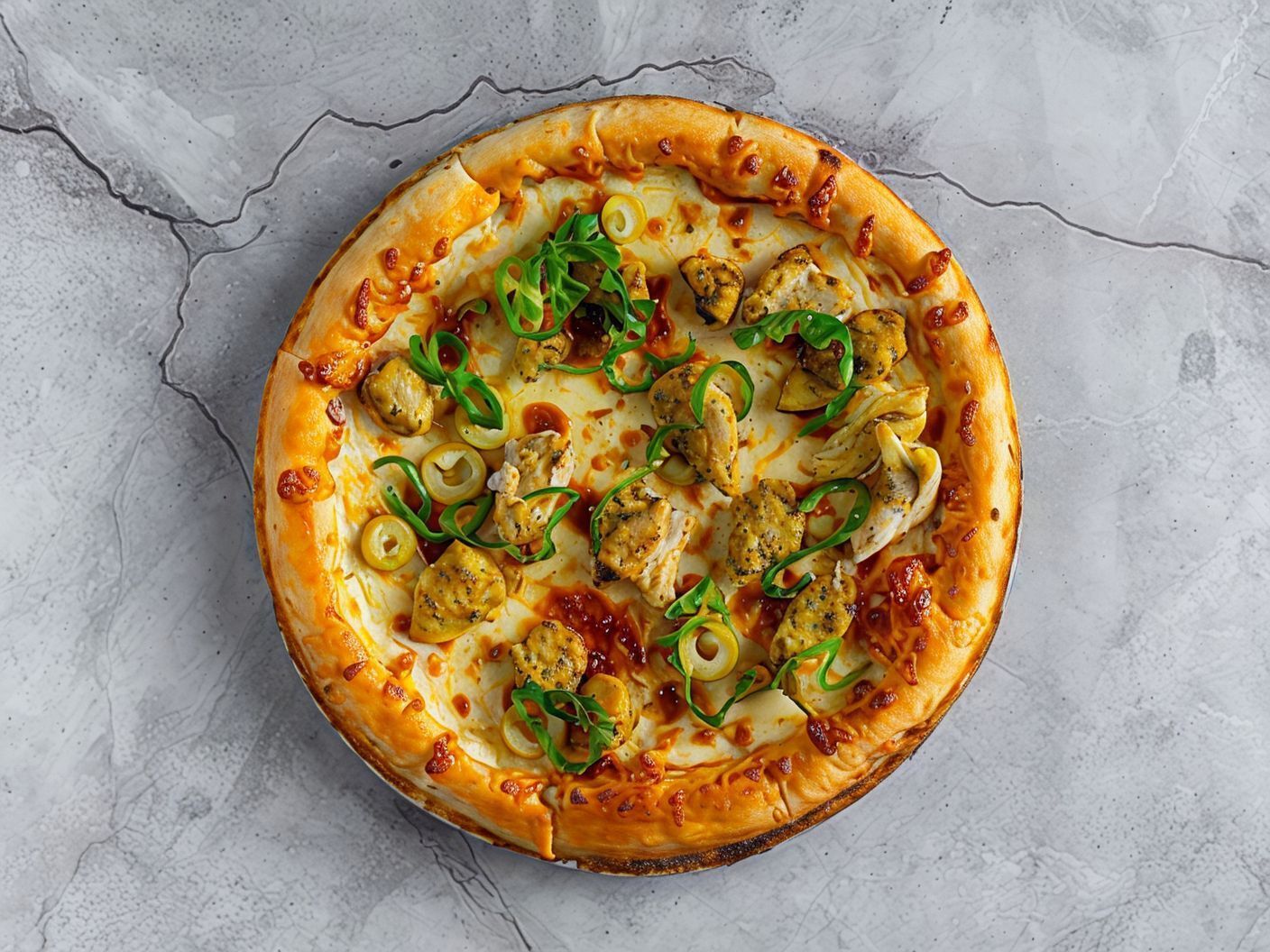 Chicken Pollo Pizza