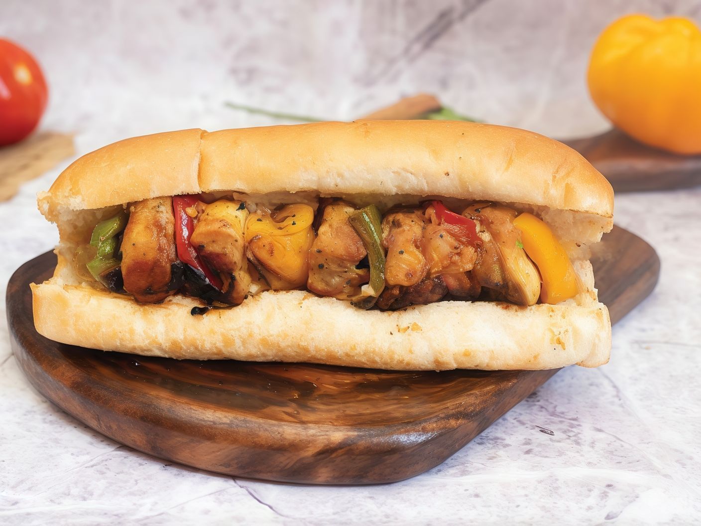 Shish Tawouk Sandwich