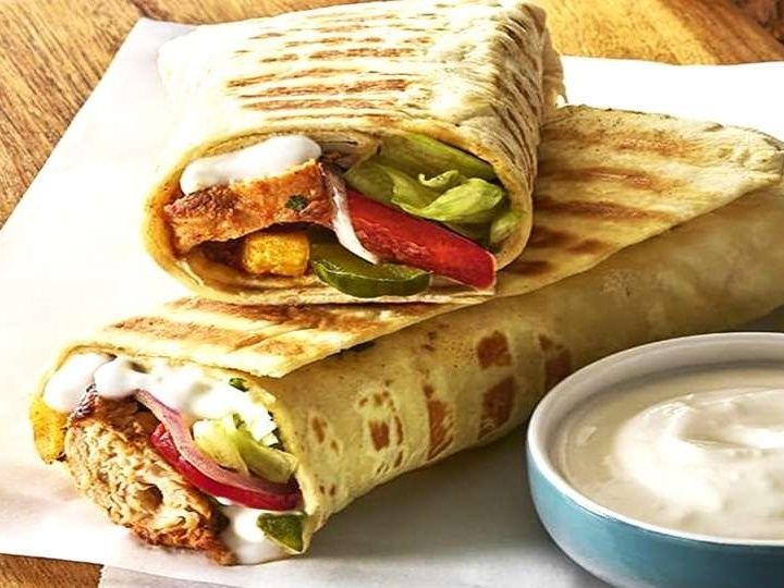 Syrian Shish Tawook Sandwich