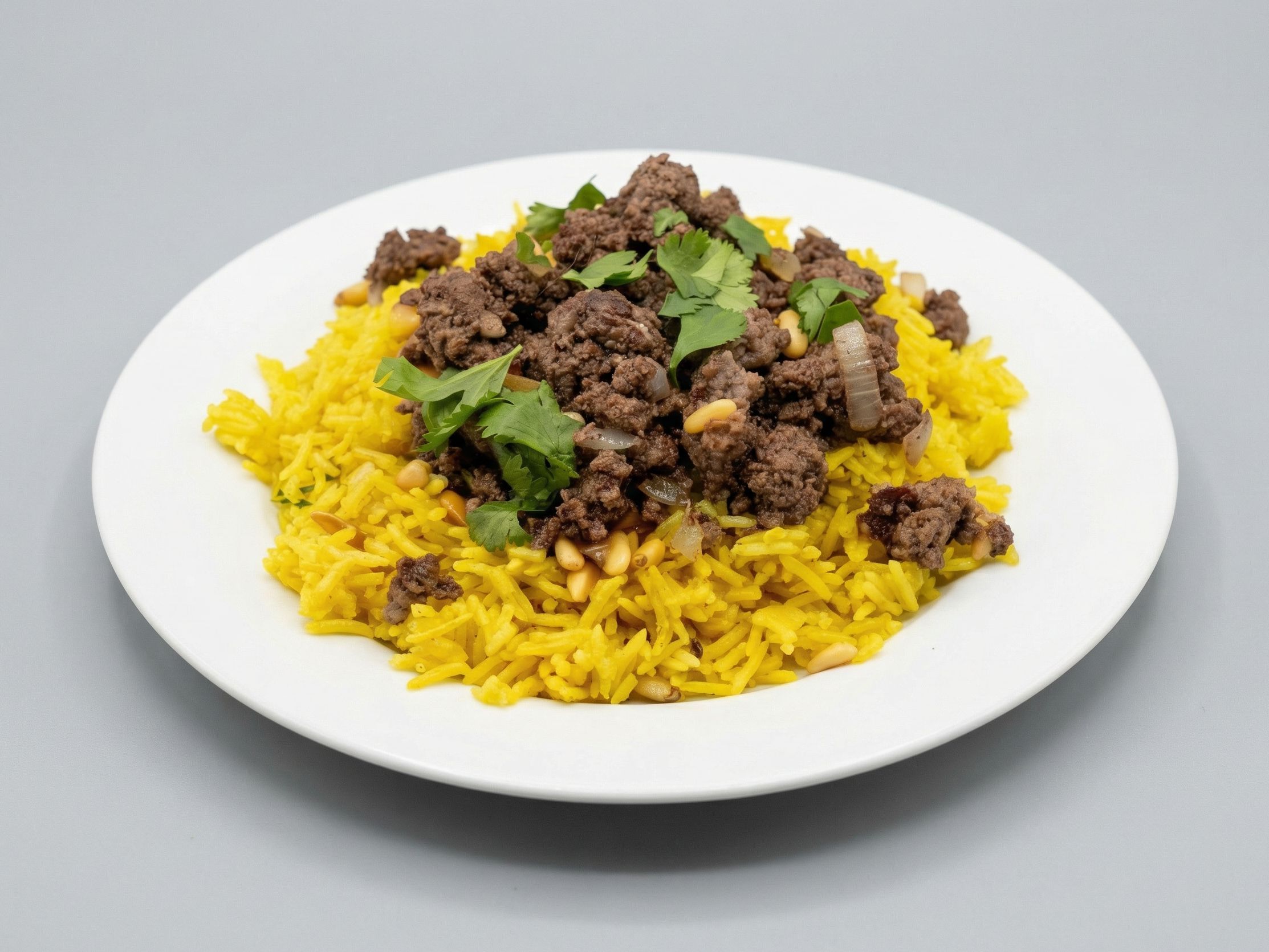 Basmati rice with liver and kidneys