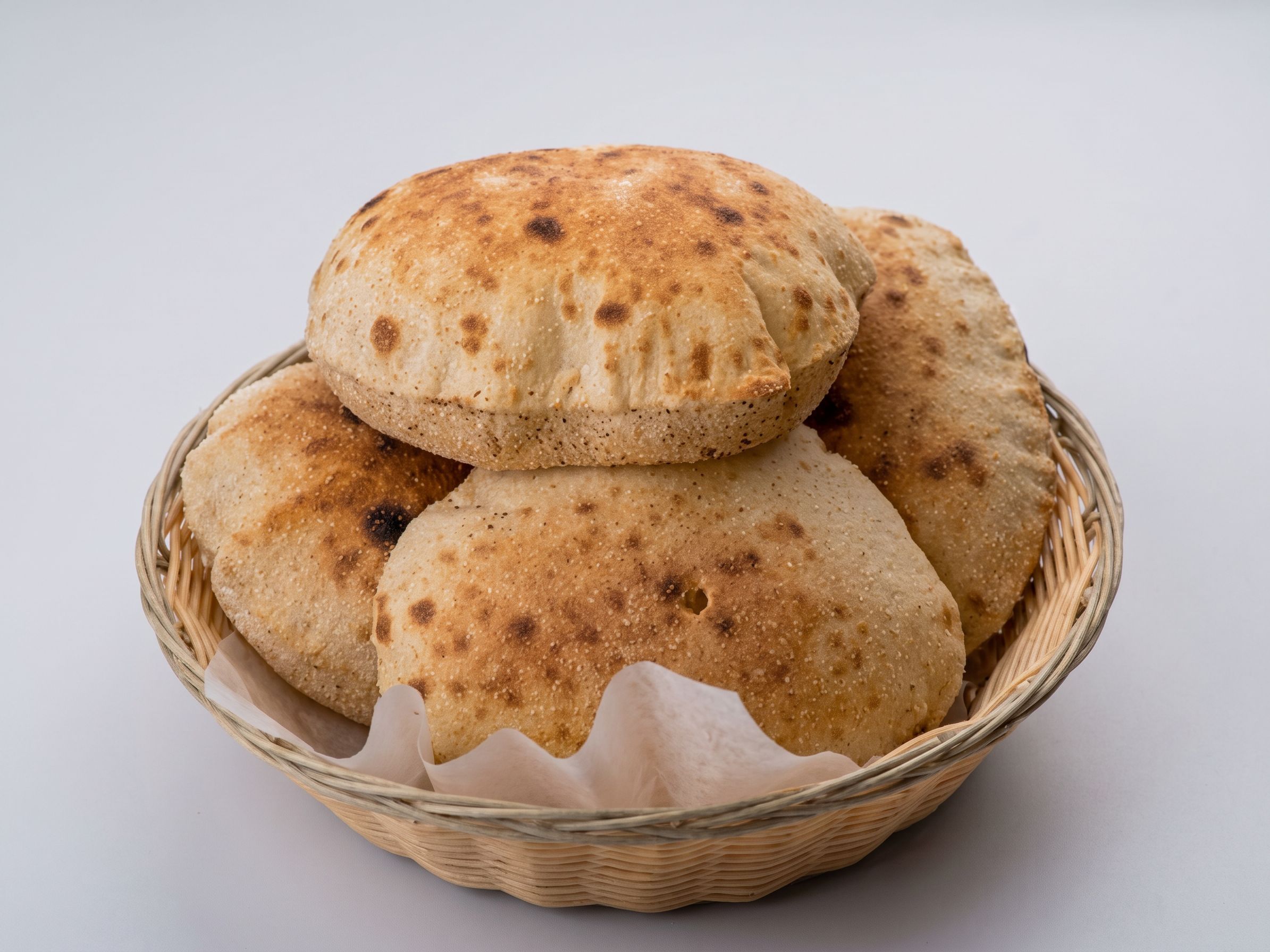 7 Baladi Bread Loaves Platter