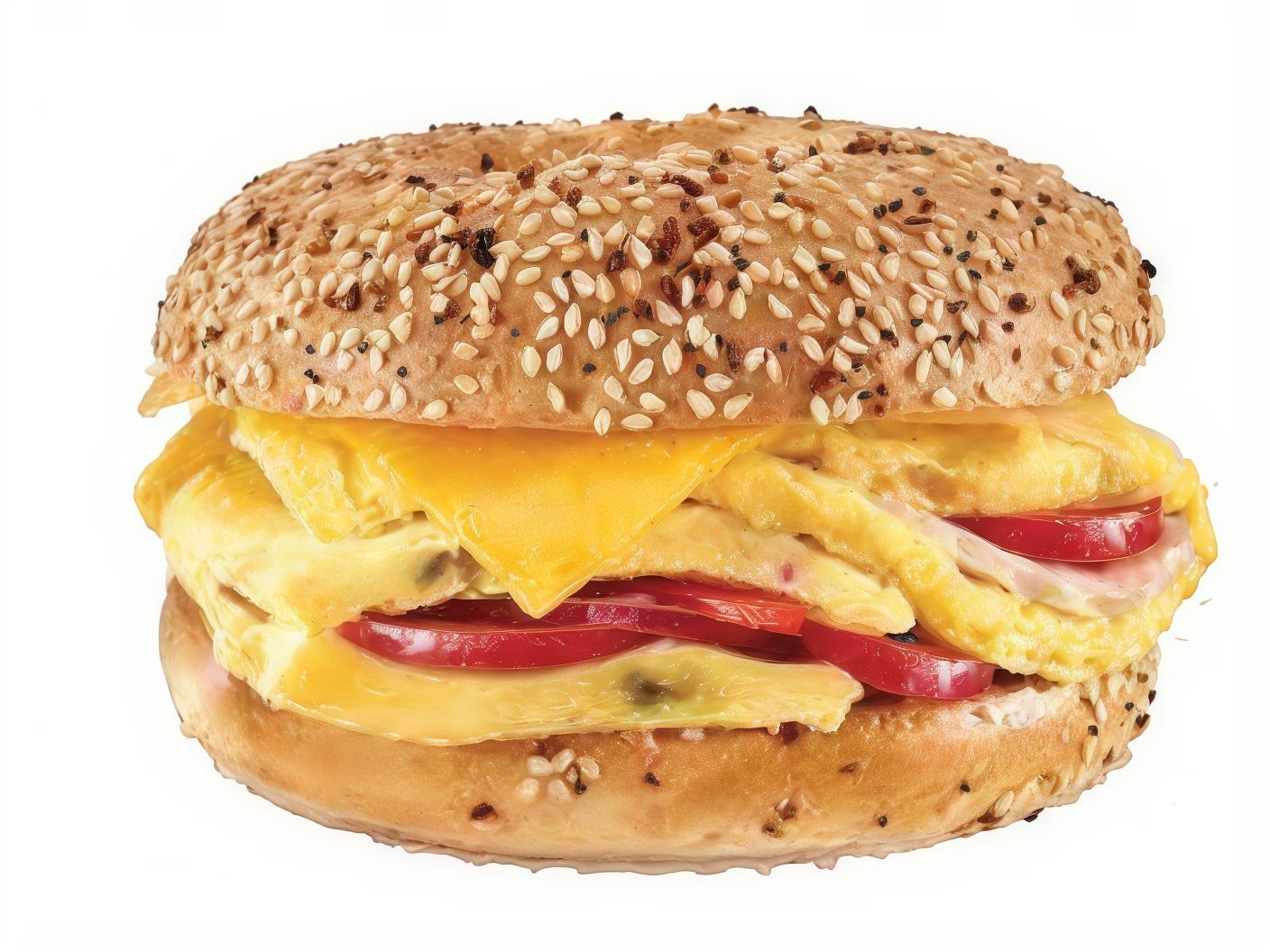 Vegetable Omelette Sandwich