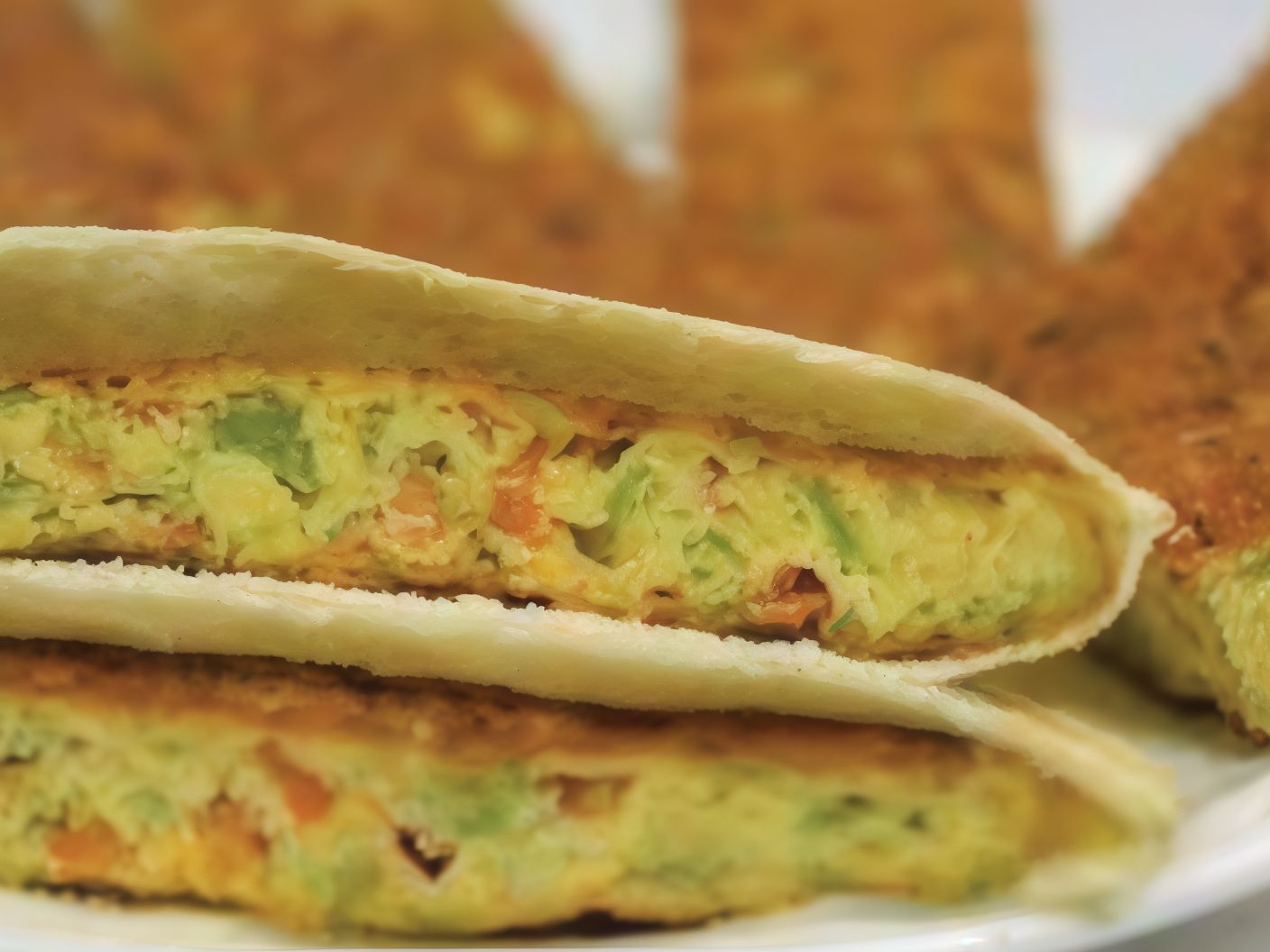 Baladi Omelette Sandwich