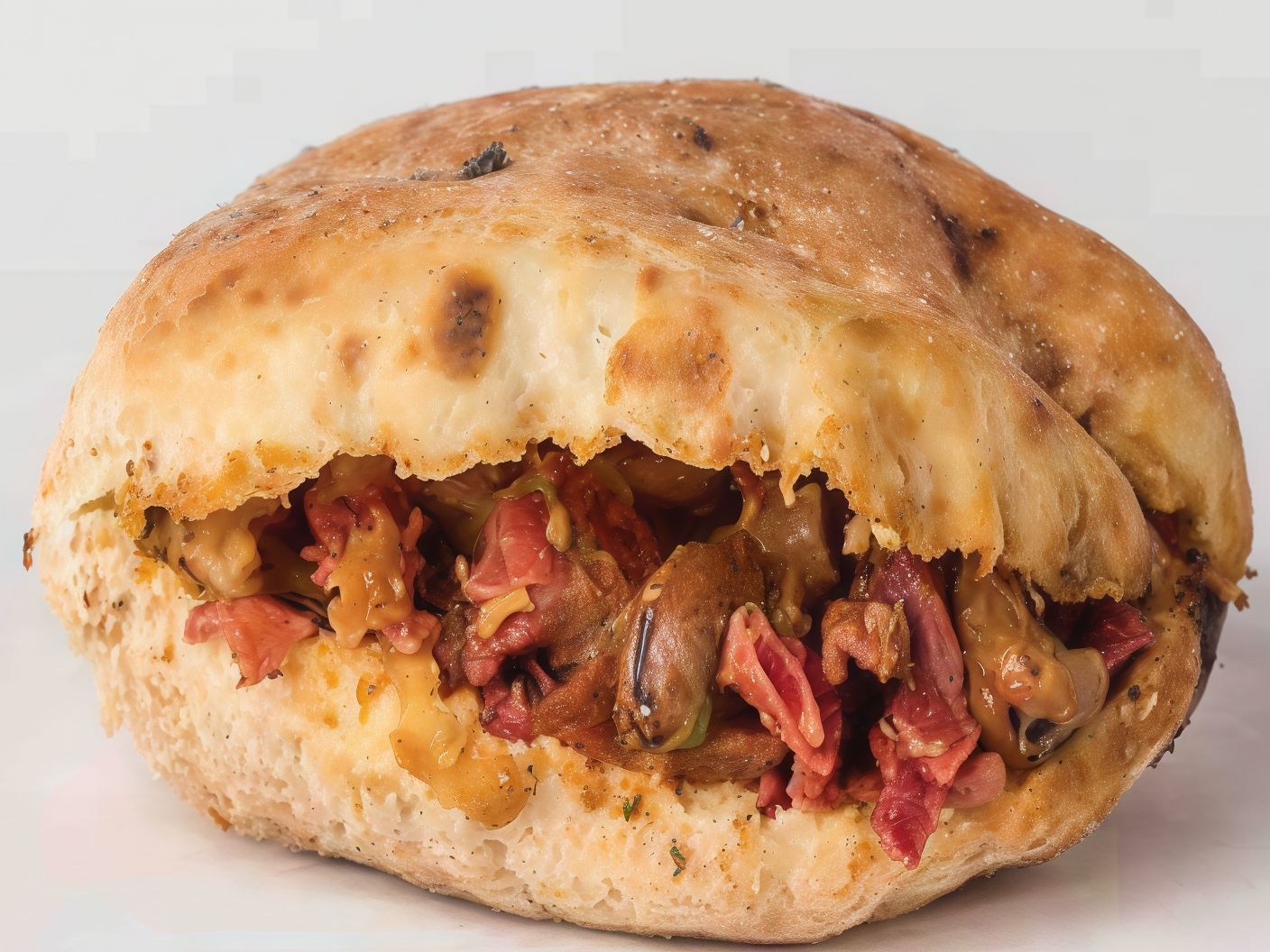 Foul Pastirma Sandwich