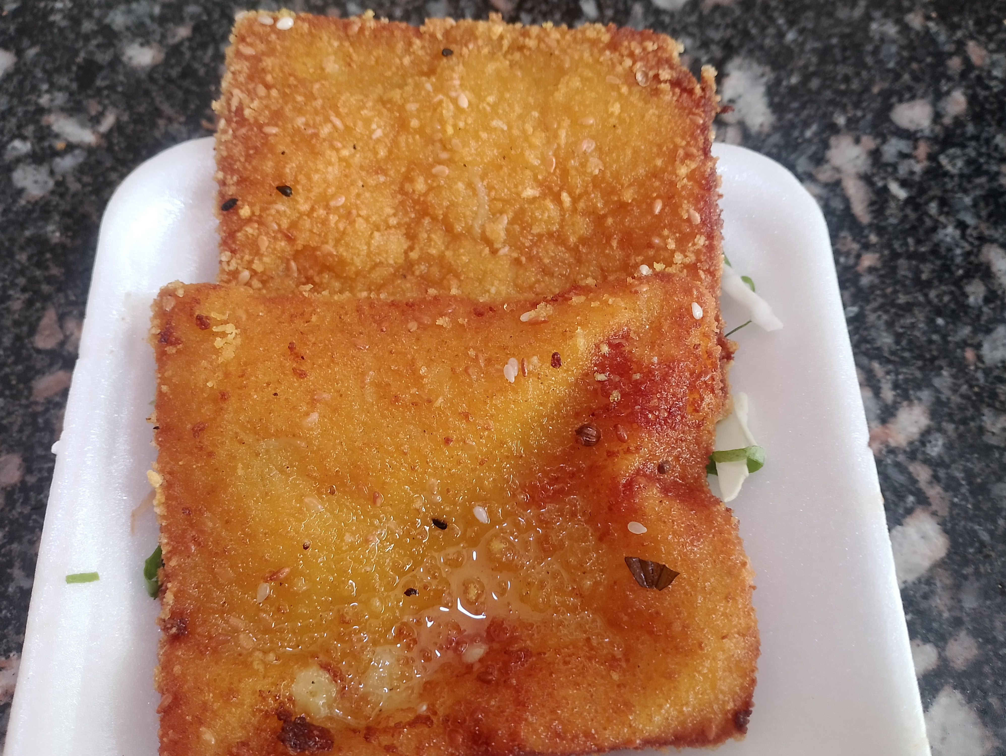 Fried Cheese Dish