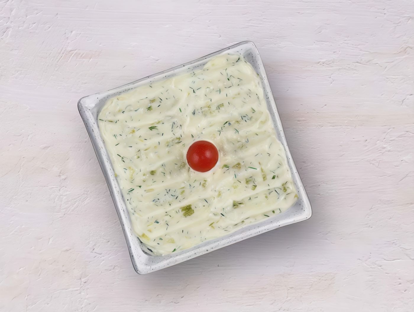 Makdous with Labneh