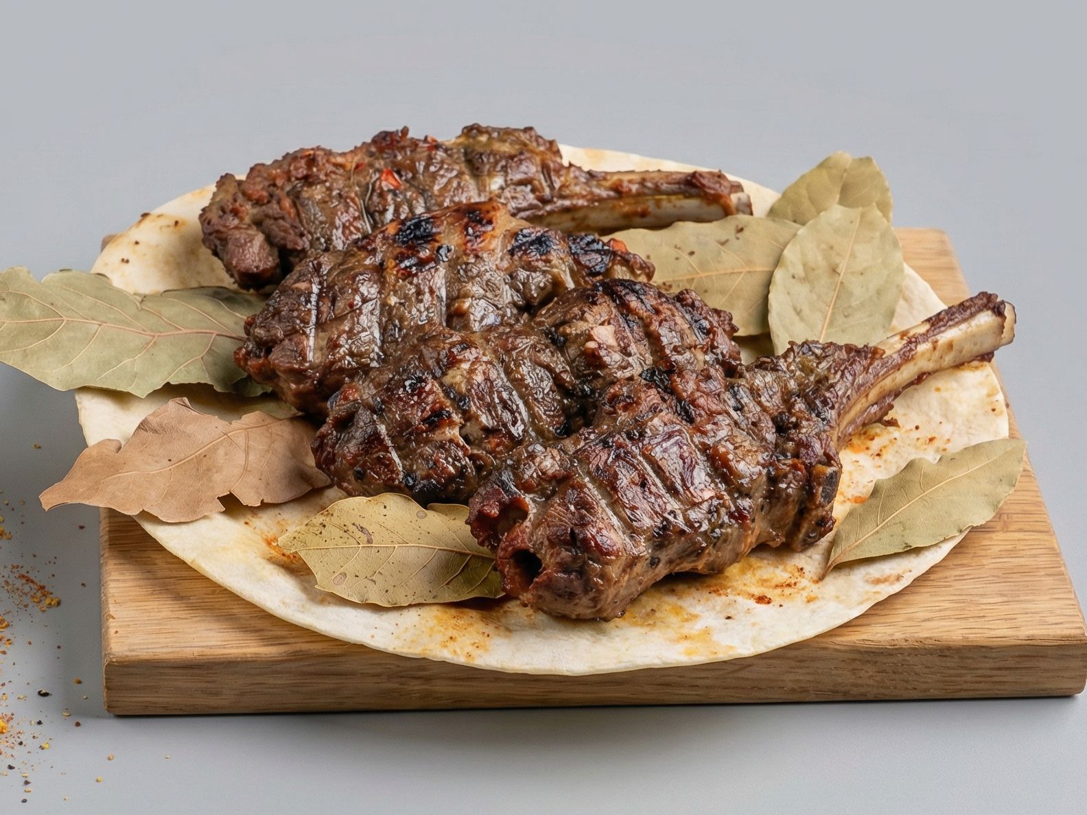 Mutton kebab loaf