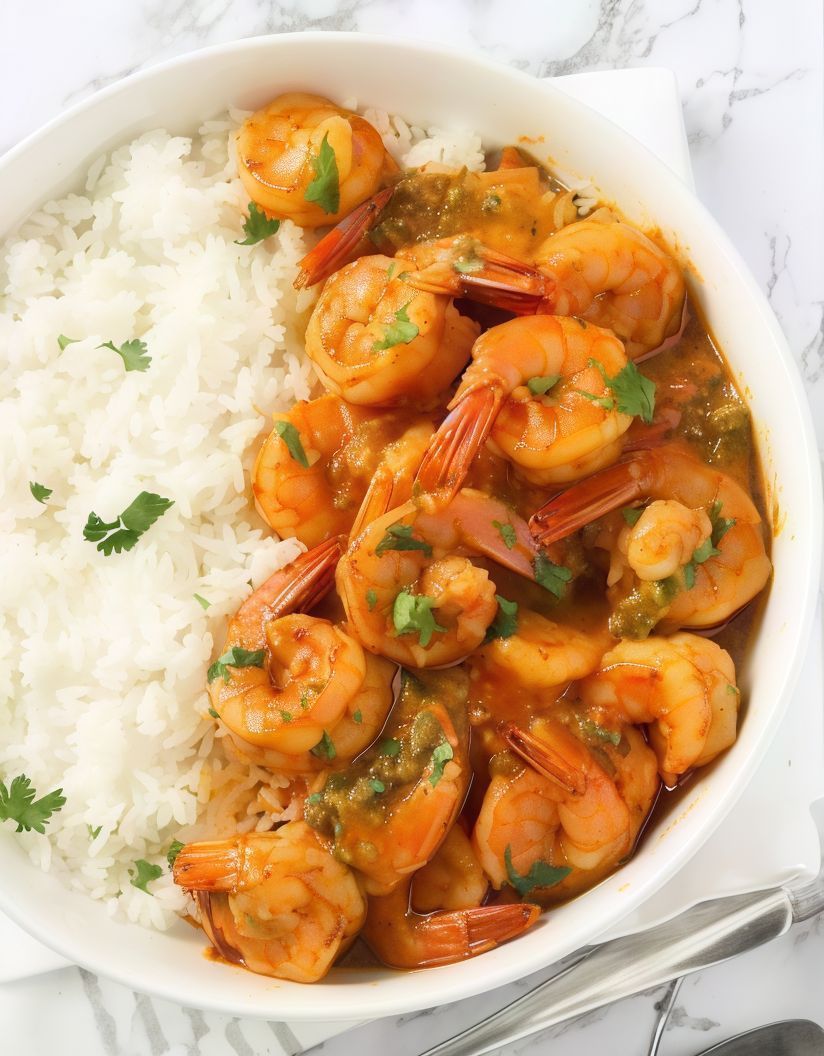 Shrimp With Curry